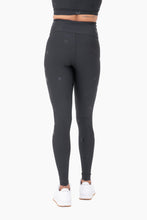 Load image into Gallery viewer, Black Star Foil Leggings
